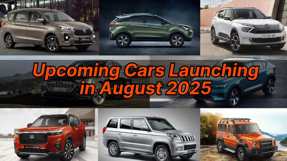 Top 5 Upcoming Cars Launching in August 2025: From EV SUVs to Luxury Sedans