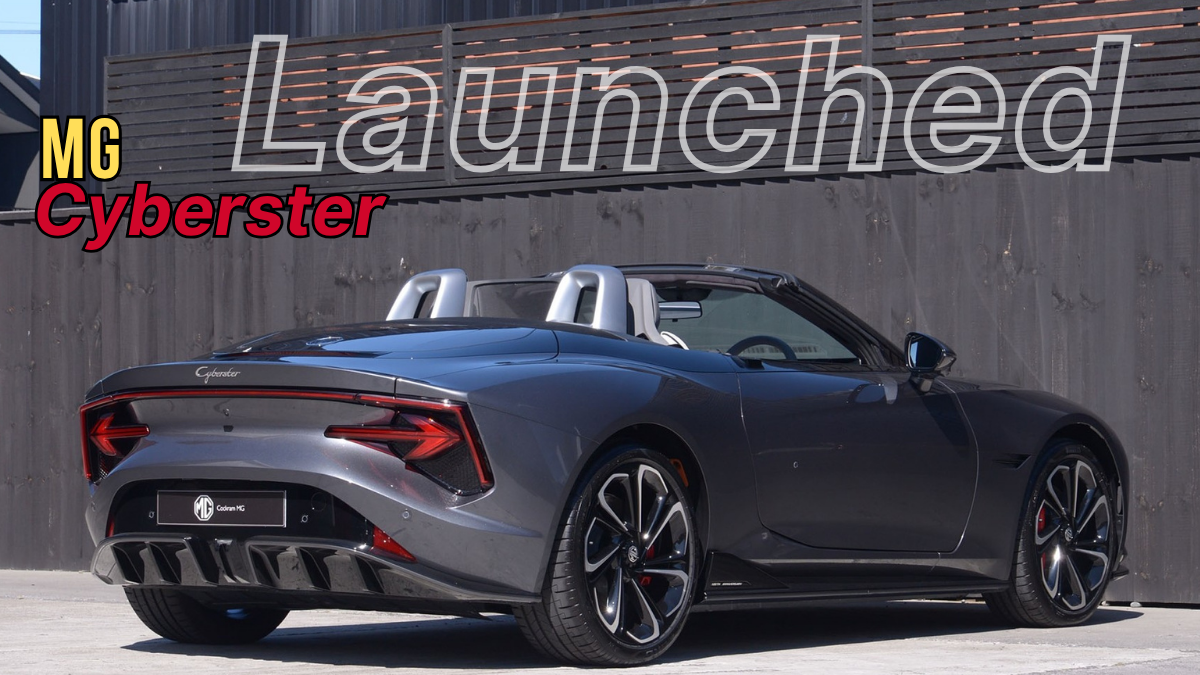 MG Cyberster Electric Sports Car Launching Tomorrow: Full Specifications, Features, Top Speed, Range, and More
