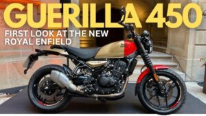 Royal Enfield Guerrilla 450 First Look: Bold Styling, Modern Tech, and Urban Power for 2025