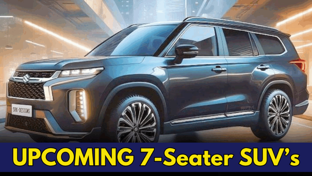Upcoming 7-Seater Cars In India By 2026